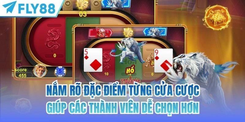 Cách Chơi Rồng Hổ Chi Tiết | Mẹo Giúp Bạn Dễ Thắng 3 Nắm rõ đặc điểm từng cửa cược giúp các thành viên dễ chọn hơn